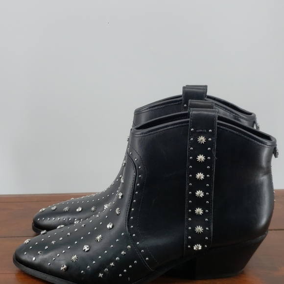 Sam Edelman Studded Ankle Boots - Picture 2 of 6